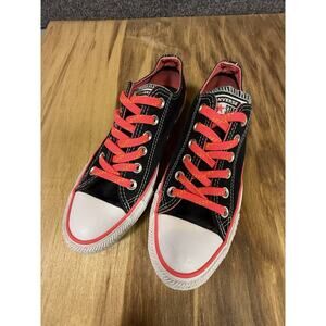 Converse‎ Chuck Taylor All Star Sneakers Black & Hot Pink Women’s Size 7